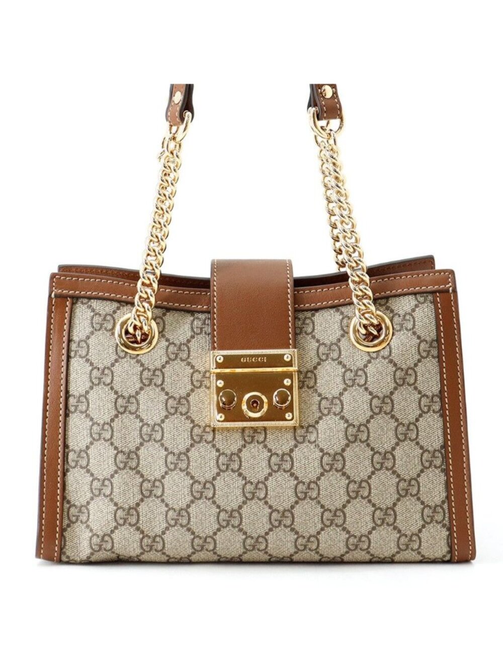 Gucci Shoulder Bag GG Supreme Padlock Small